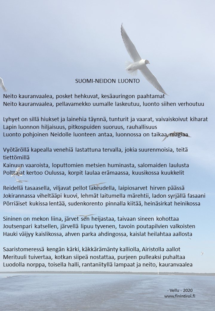 Share 35 kuva runoja suomen luonnosta