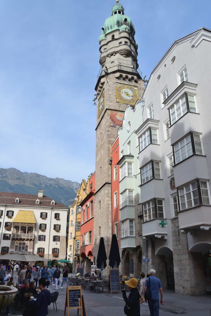 Innsbruck Stadtturm kaupungintorni